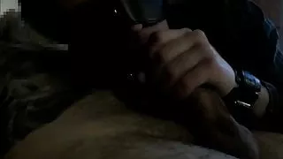 Horny Sissy Slave sucks me at motel
