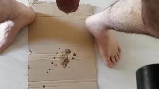 Masturbation mit Vakuum und Cumshot