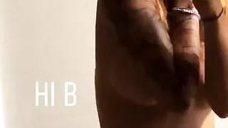 Bella Thorne in panties, covering her big boobs