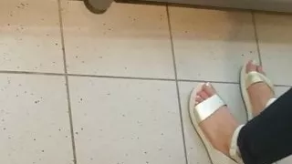 Mature milf feet and sexy toes whit faceshot 2019