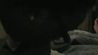 Woke up to 18 year old black girl sucking bbc