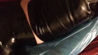 Schwarzer Sex, Schwuler Sex, Latexsex, Mager