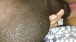 Secretely playing around under the blankets