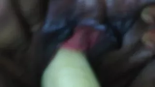 Kokumoni, Monni Bangladeshi girl having fun with banana -1