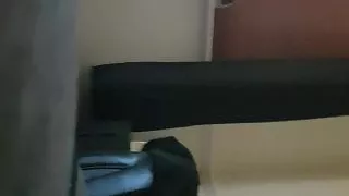 Sexy British girlfriend sucking her boyfriend's cock