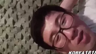 Korean nerds have fun at room salon with nasty Korean babes