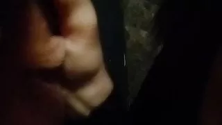 Wife sucks stranger at bathroom