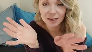 Blonde girl farting