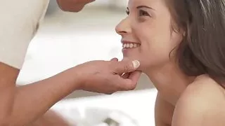 Barely legal babe ass stretched by super horny senior