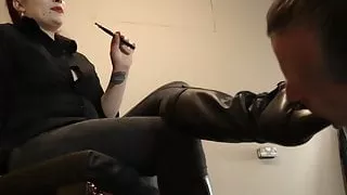 Worship My Boots - Feet Slave for Goddess Sophia