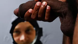 Gay BBC through Glory Hole - Chandler Scott, Ray Diesel