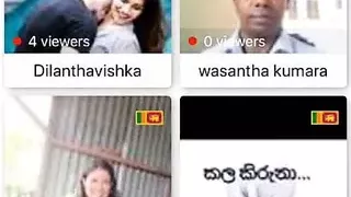 Sri lankan girl live fun