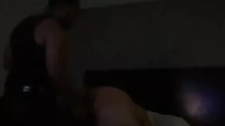 Big Butt Latina Gets Her Ass Slapped