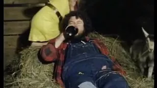 Big bear in barn vintage