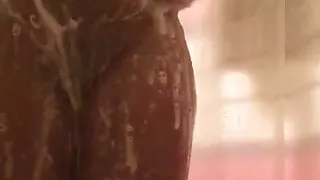 Freak ebony showering