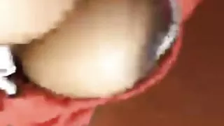 Black Babe Flashes Her Dark Nipples