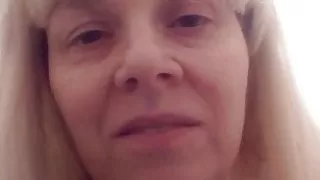 Sexy blonde big butt sings live every sunday