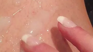 Huge load on Pantyhose