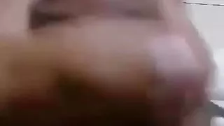 Molliger Strohhalm mit dickem Schwanz zieht es lecker