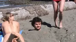 The beach fart receptacle