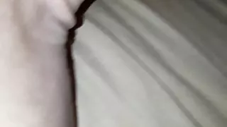 my wife's finger in my ass