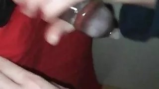 Condom sperm my wife glory hole