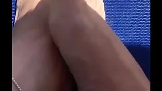 Barefoot at the beach