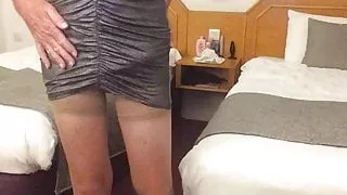 Paula Showing Off Arse and Bulge