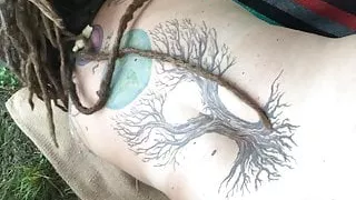 At our camp in North Vermont