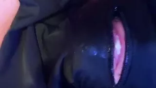 Shemale Andrea cums in my mouth