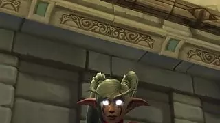 Night Elf female sexy dance (World of Warcraft)