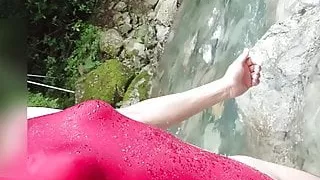 Ray Ayanashi japanese slave crossdresser swimsuit Water play