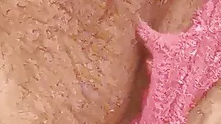 Pussy rub and finger