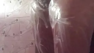 My bhuhan girl in the shower