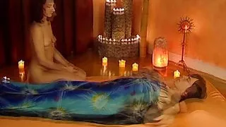 Cul, Blonde, Couple, Branlette, Massage, Milf