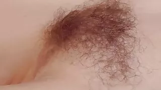 Hairy cunts licked during erotic massage