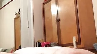 Granny rubbing her wet pussy