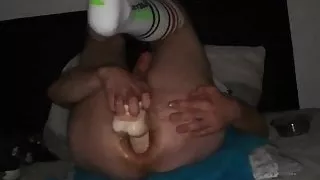 Pupply BottomTwink(Me) in Socks&Jock, hard&deep Assplay