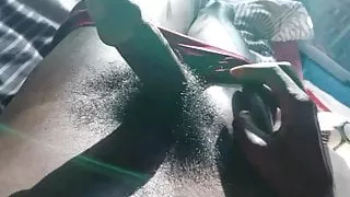 Sexy African Twink Nipples and sweet cock
