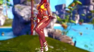 Sexy Gon swimsuit Dance