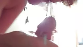 Young cum slut facial