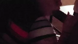 Thick red bone sucking cock