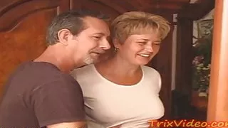 Mom and StepDad Fuck the Babysitter Together