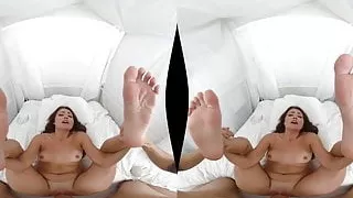 3D VR foot fetish compilation 1