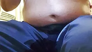 peeing in already peed shorts