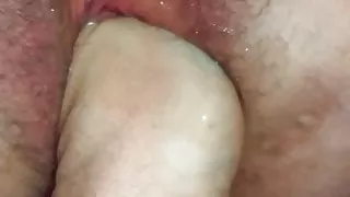 Working my hand into an old friend's cunt