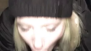 Public Agent Hot blonde fucks him for his cash offer