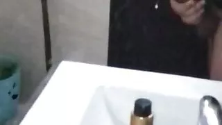 Cumming while my female colleague