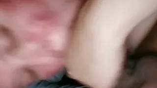 Wife blowing bull in his truck for first time