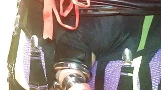 Balls In The Ass Rings On The Big Cock